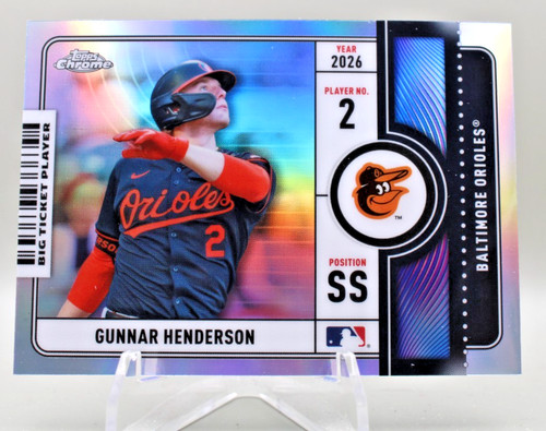 2026 topps chrome big ticket - -,